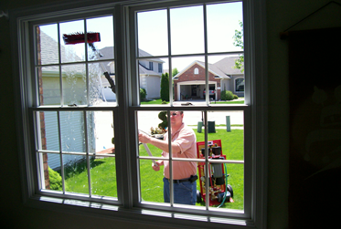 Clearly Windows offers residential window cleaning in Bloomington, Champaign, Peoria, Springfield, and Decatur